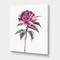 Designart - Vintage Pink Rose Flower - Traditional Canvas Wall Art Print